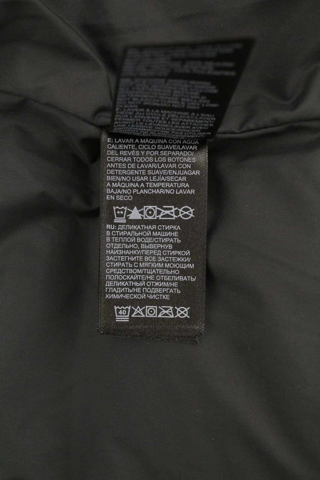 THE NORTH FACE Himalayan Insulated Men Jacket XS Black Quilted Zip Puffer