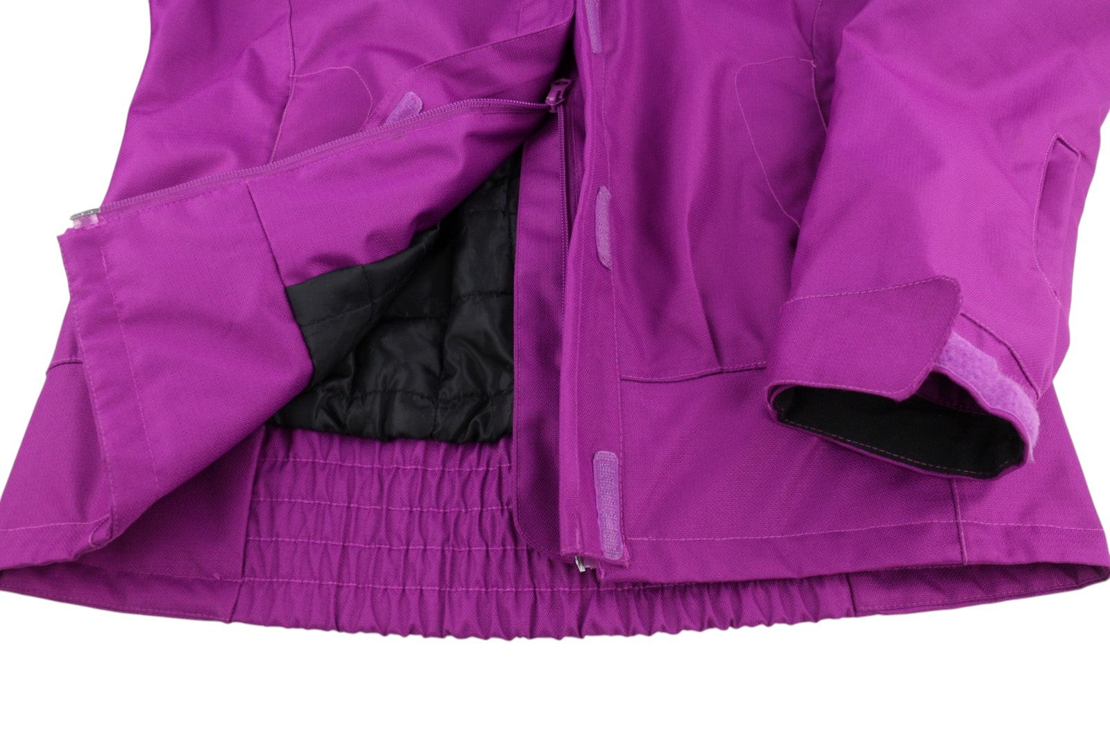 STORMBERG Nordvik D Vattert Women Jacket M Purple Hooded Proretex Zip