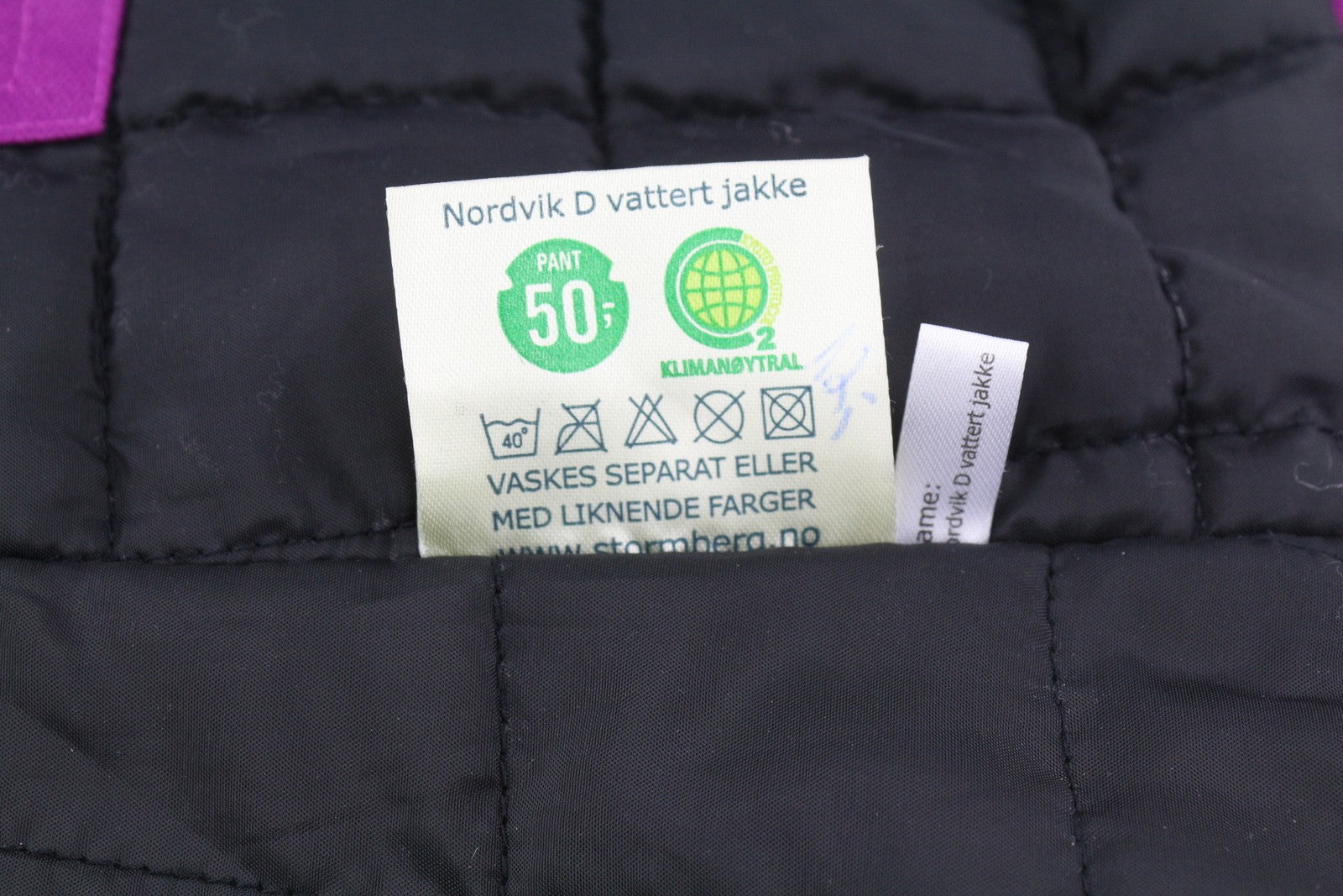 STORMBERG Nordvik D Vattert Women Jacket M Purple Hooded Proretex Zip