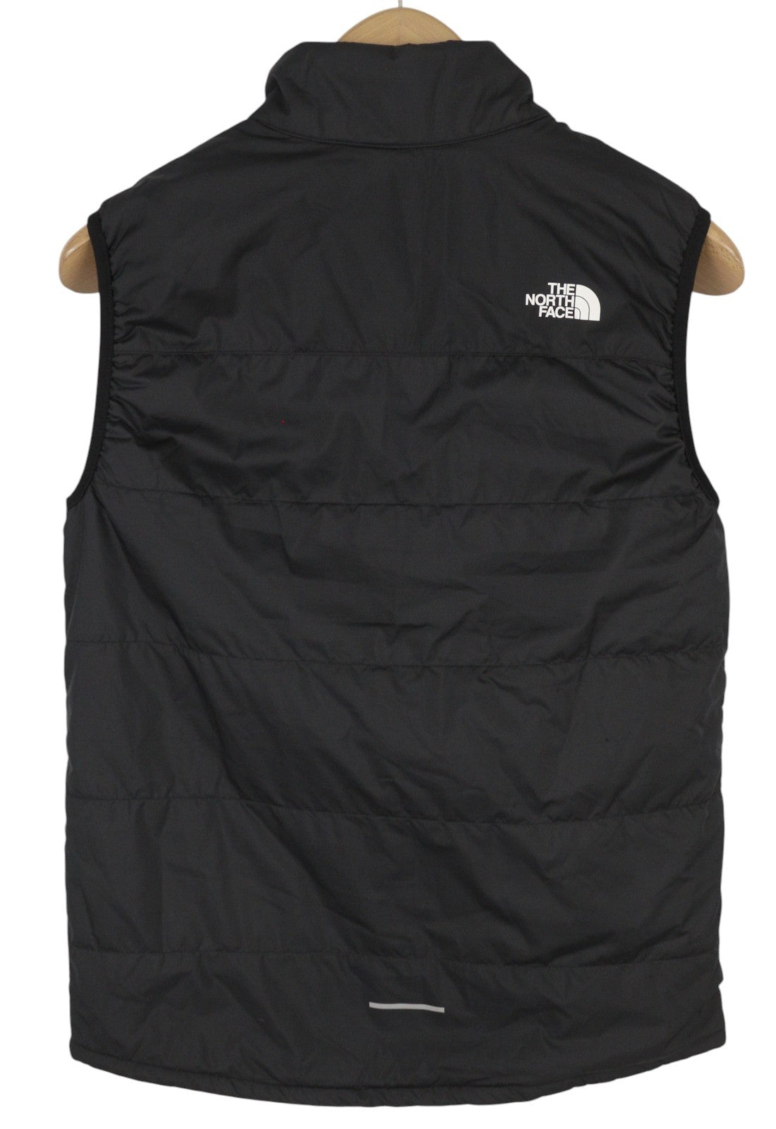 THE NORTH FACE Reactor Insulated Boy Waistcoat L Youth Quilted Zip Front Black