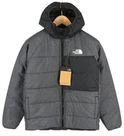 THE NORTH FACE Reversible Perrito Boy Jacket L Hooded Insulated Quilted Puffer