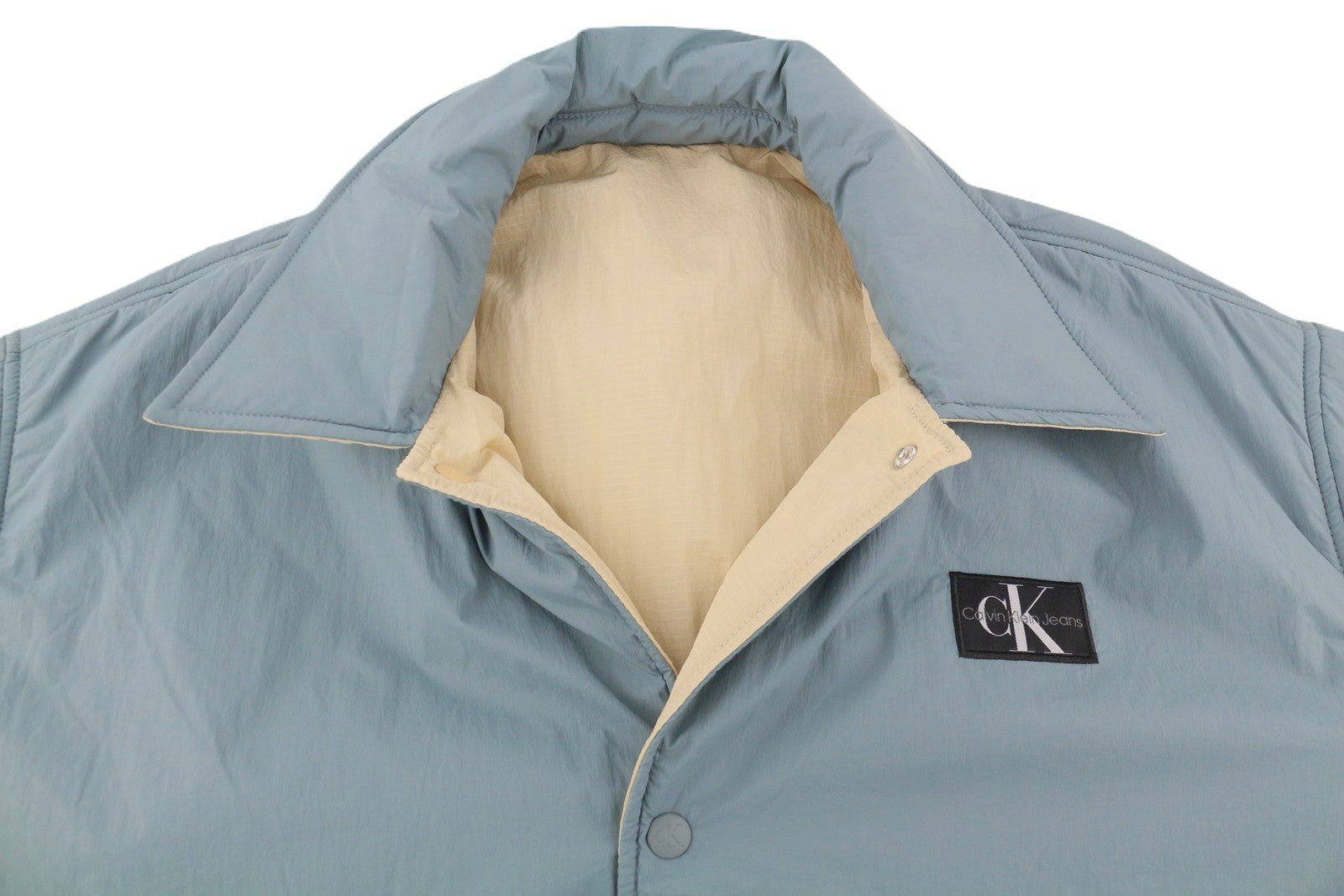 CALVIN KLEIN Reversible Skater Men Jacket S Boxy Unisex Oversized Fit RRP279