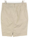 Beige Cotton Skirt