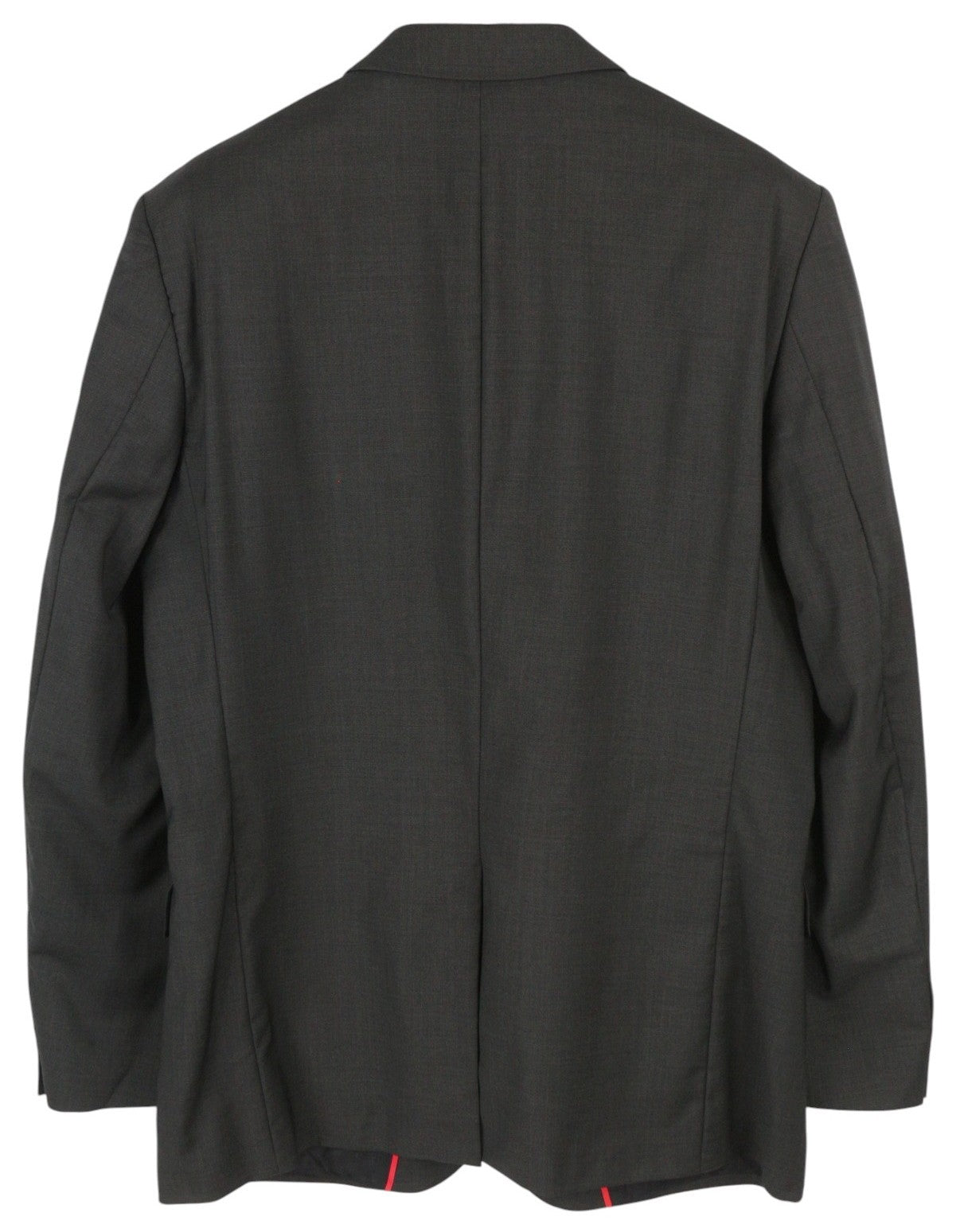 HUGO BOSS Aamon1/Hago Men Blazer US42R Grey Wool Notch Lapel Tailored