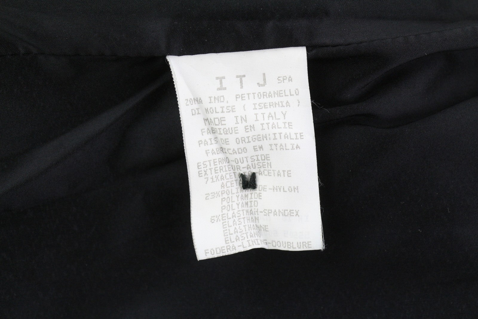 GIANFRANCO FERRE Women Jacket 42 Black Lightweight Button Front Notch Lapel