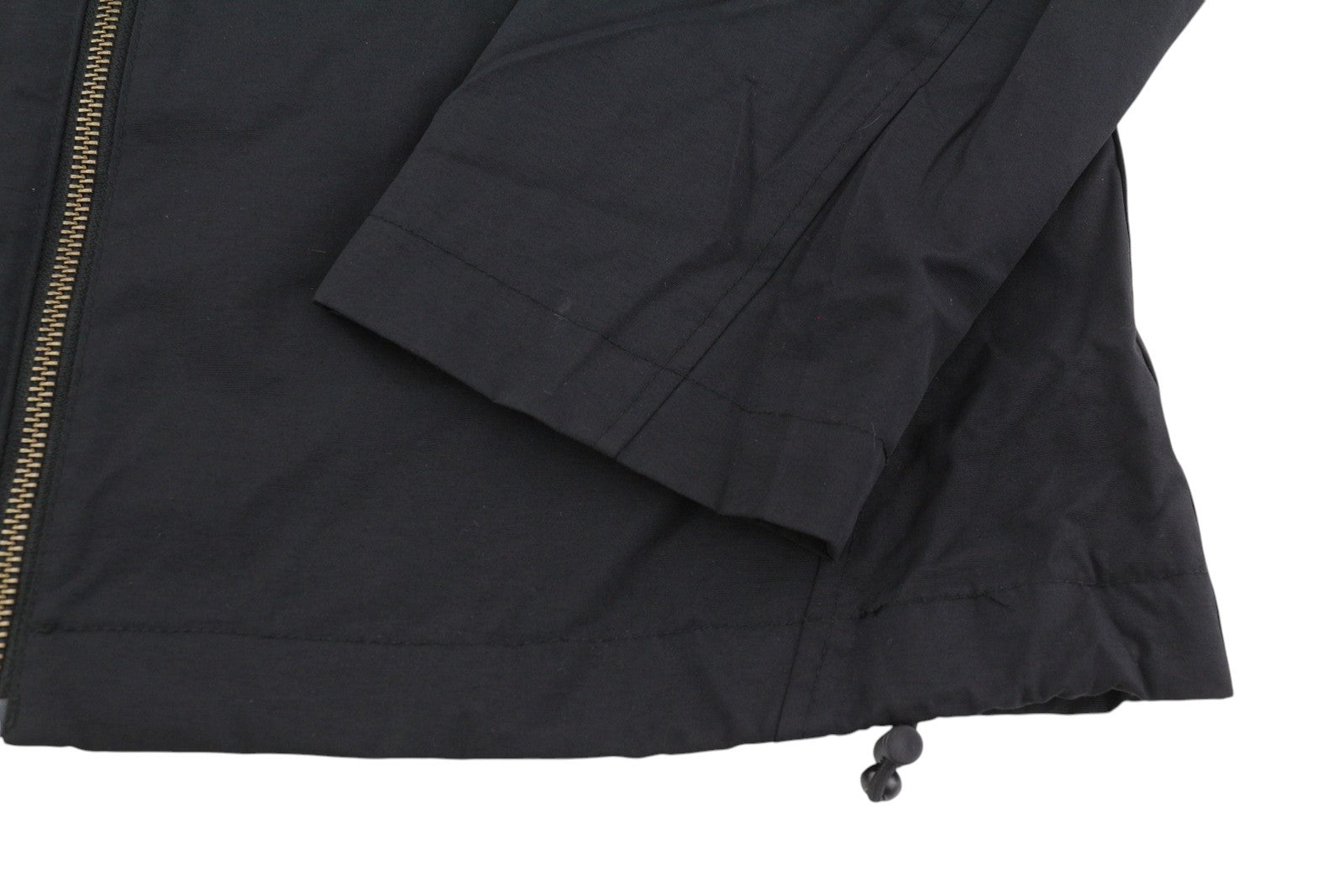 GANT Men Jacket M Black Lightweight Nylon Full Zip Lined Logo Pockets