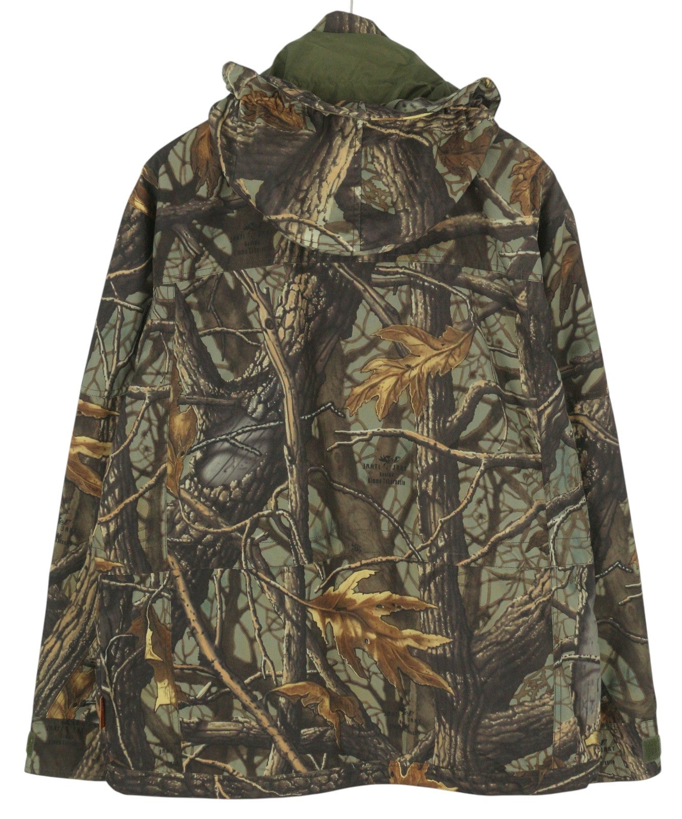 JAHTI JAKT Men Jacket M Pattern Hooded Hunting Drawstring Waist Light