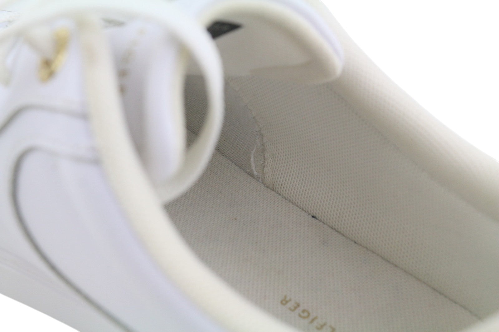 TOMMY HILFIGER Essential Court Men Sneakers EU42 White Leather Low RRP119