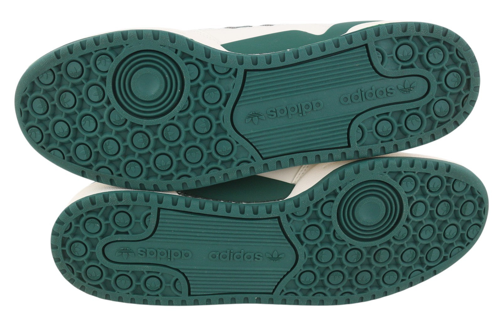 ADIDAS Forum Men Sneakers EU45.5 White Leather Low Lace Trainers RRP120