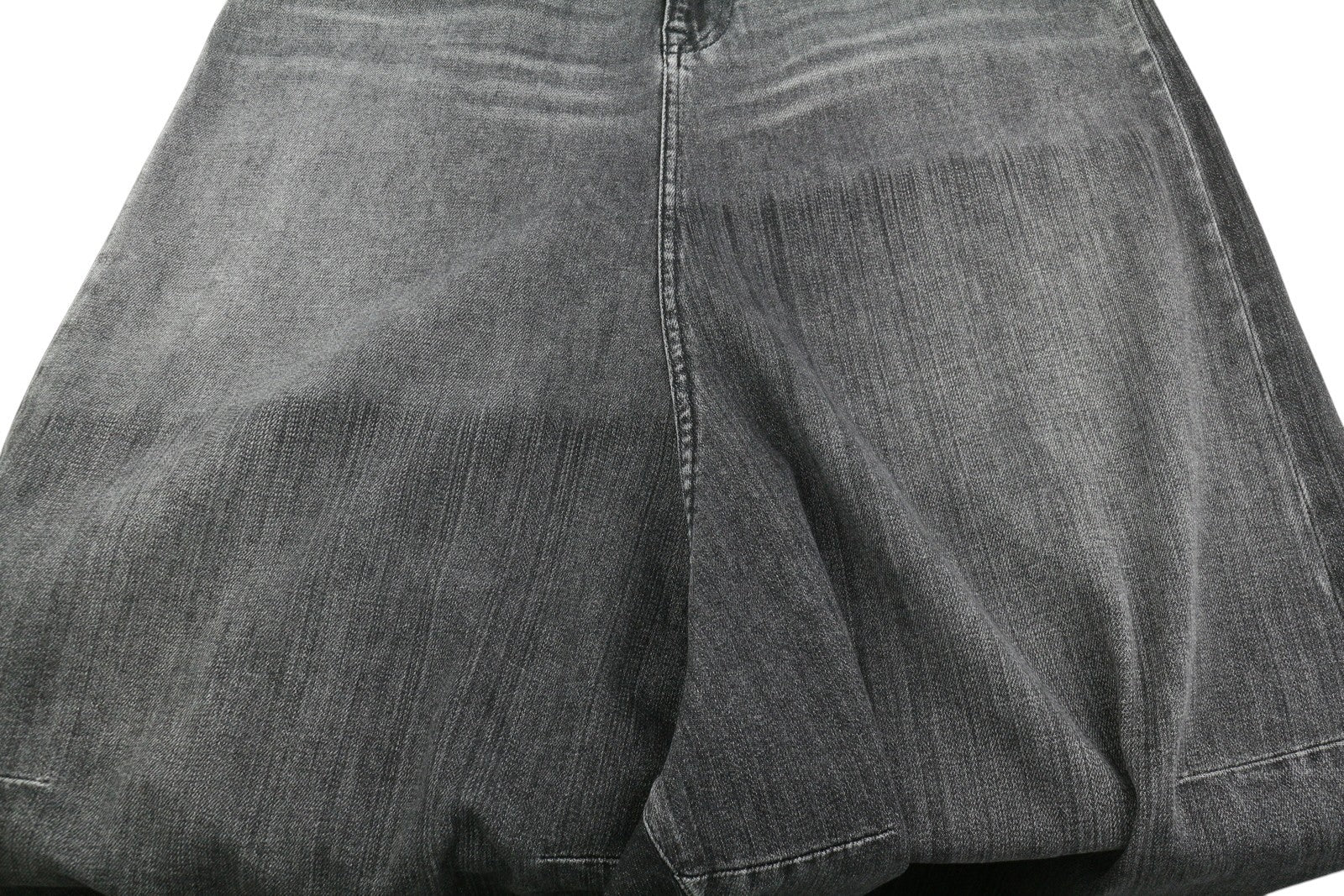 R13 Jesse Women Jeans 38 Vintage Grey Drop Crotch Baggy Dark Denim