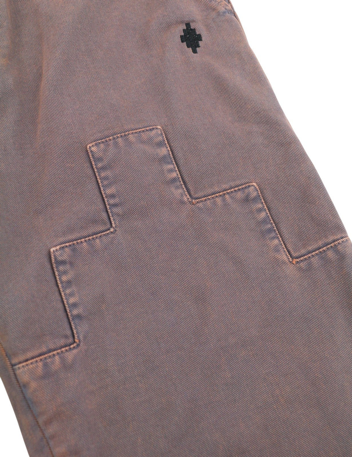 MARCELO BURLON County Of Milan Men Trousers M Straight Faded RRP569