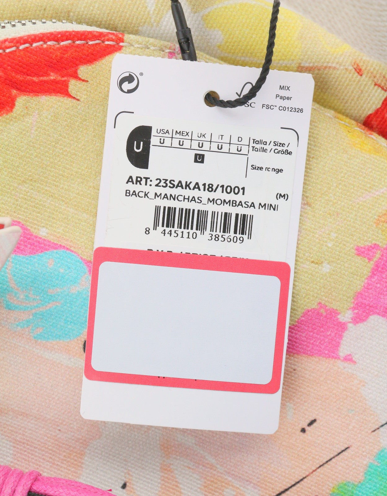 DESIGUAL Back Manchas Mombasa Mini Women Bag OS Colourful Patterned Backpack