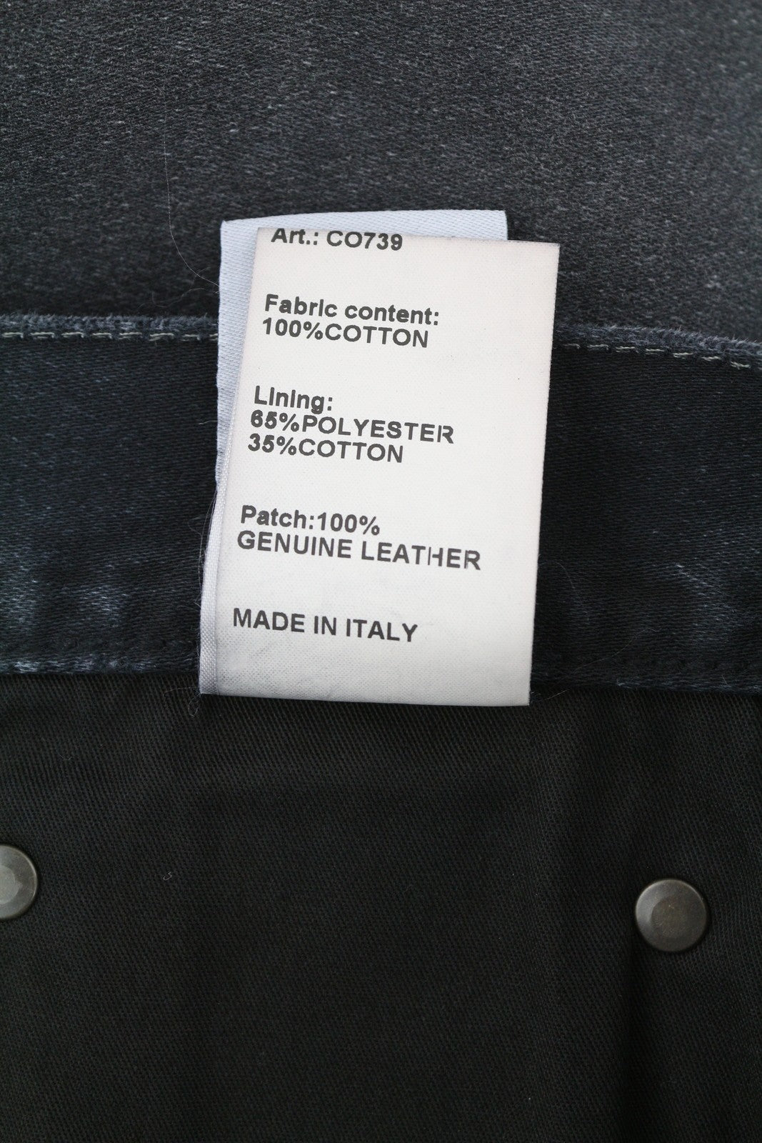 R13 X-BF Women Jeans 26 Black Moleskin Cropped Zip Fly FW25