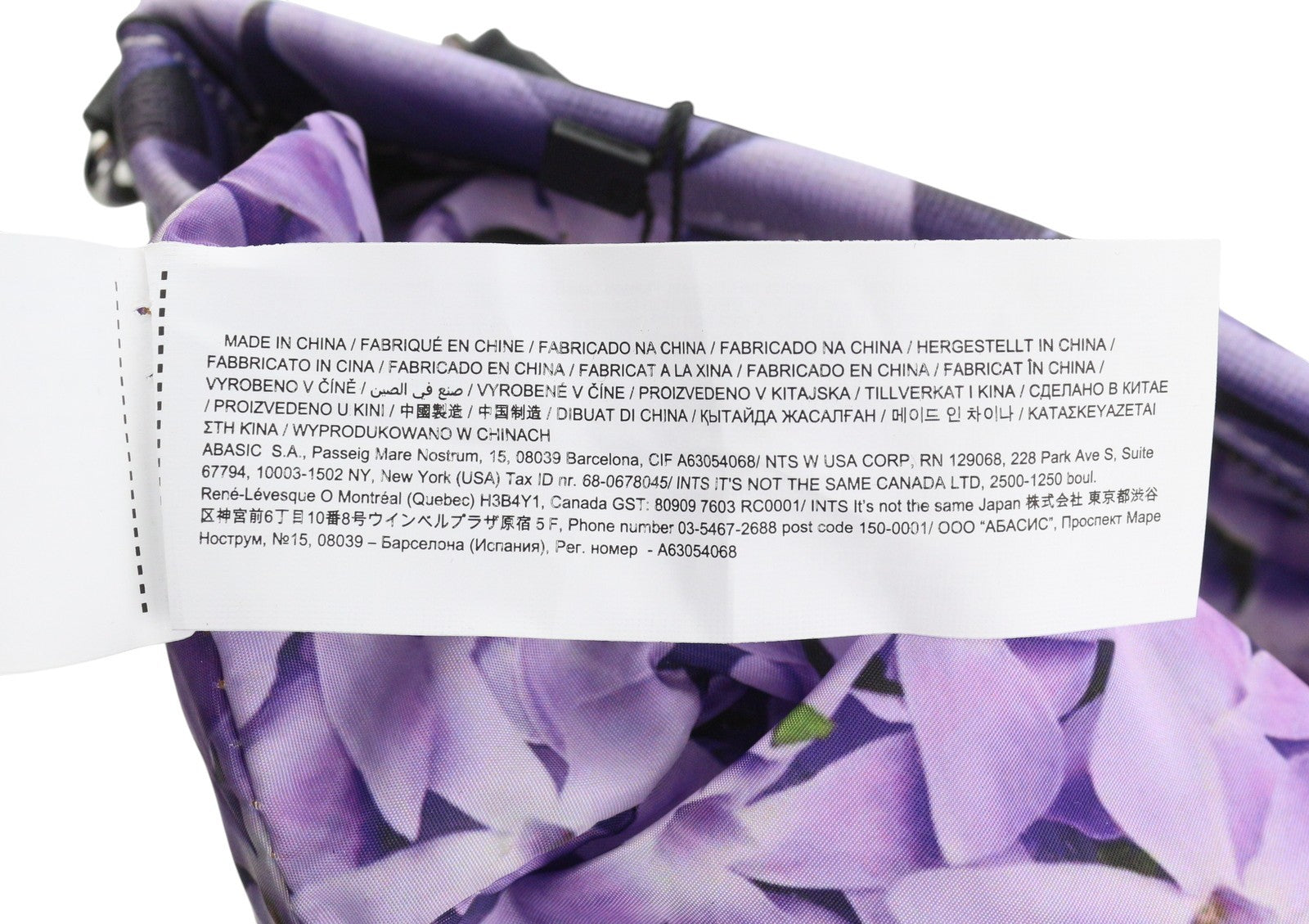 DESIGUAL Bols Imperial Patch Calpe Women Bag OS Purple Floral Print Crossbody