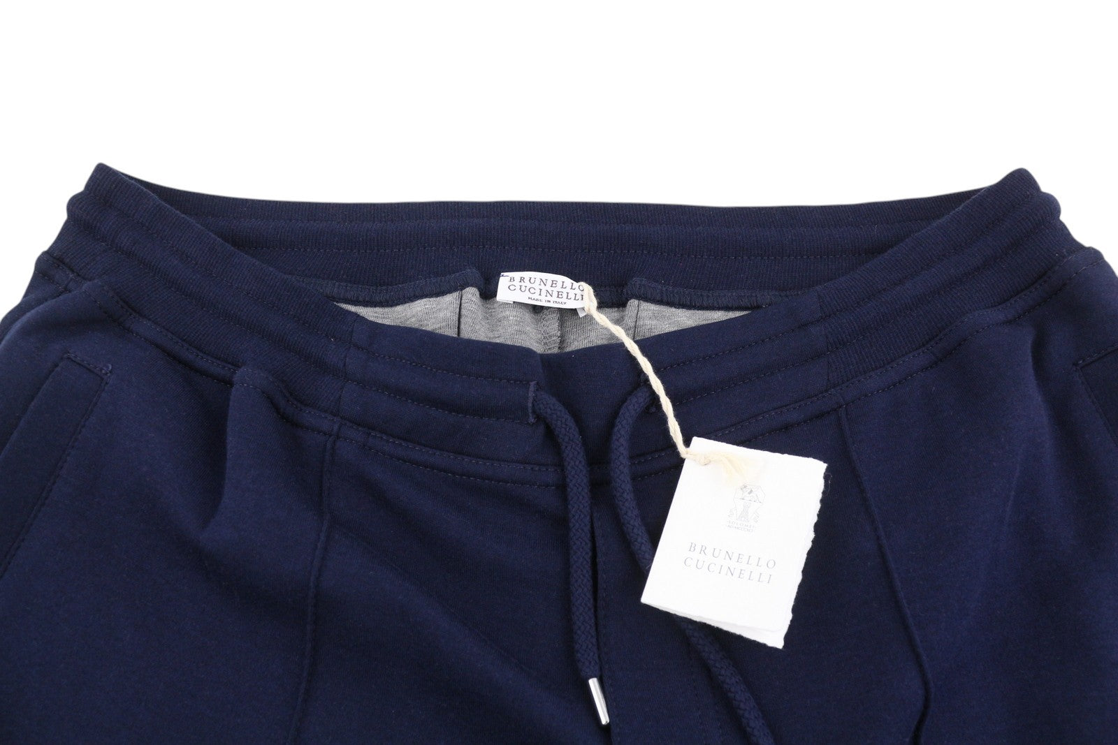 BRUNELLO CUCINELLI Men Trousers L Blue Cashmere Blend