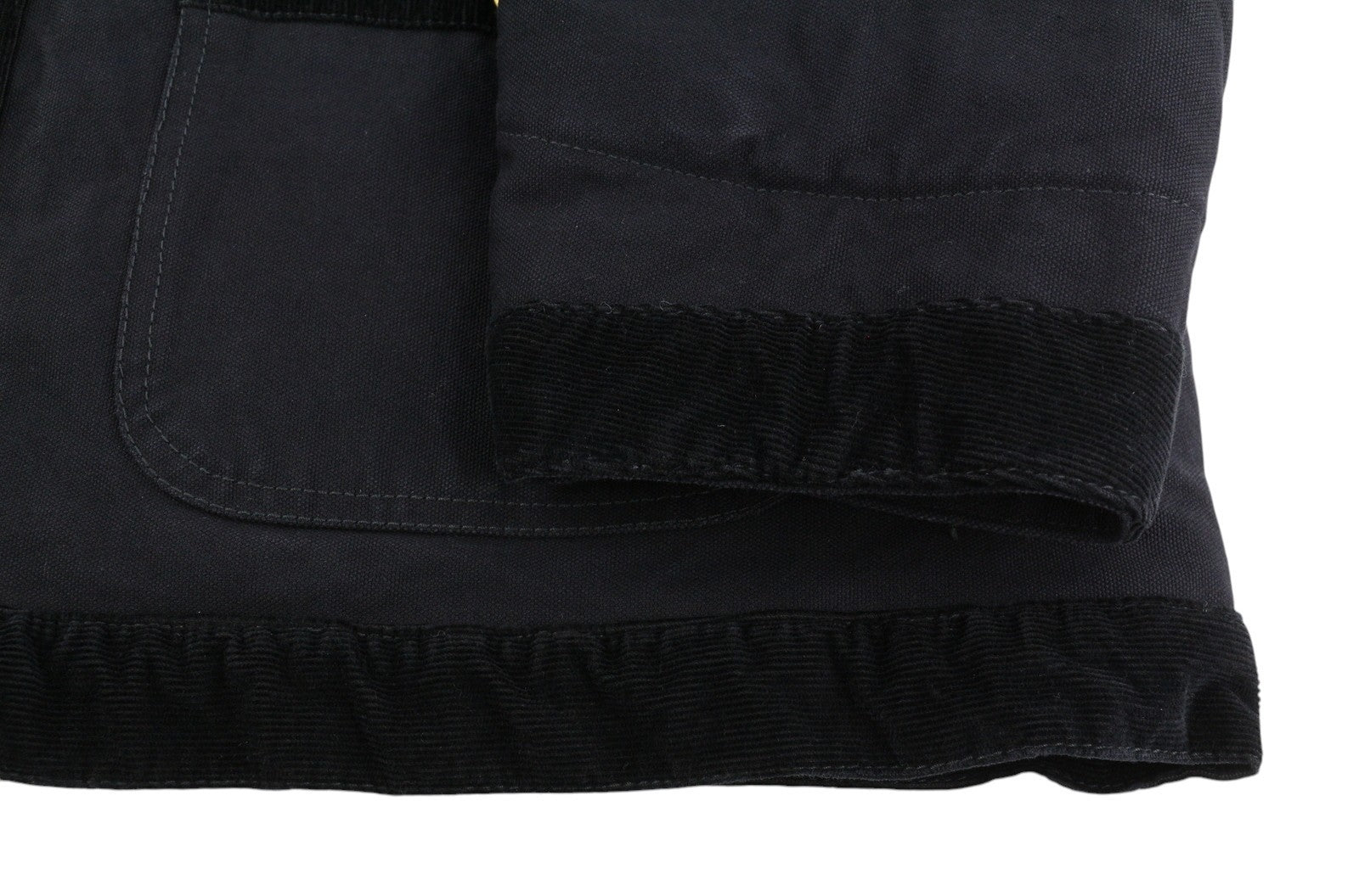 R13 Cord Trimmed Chore Women Jacket M Black Insulated RRP1950