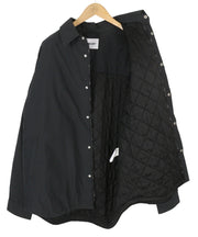 AMBUSH Cotton Padded Men Jacket M Black Plaid RRP799