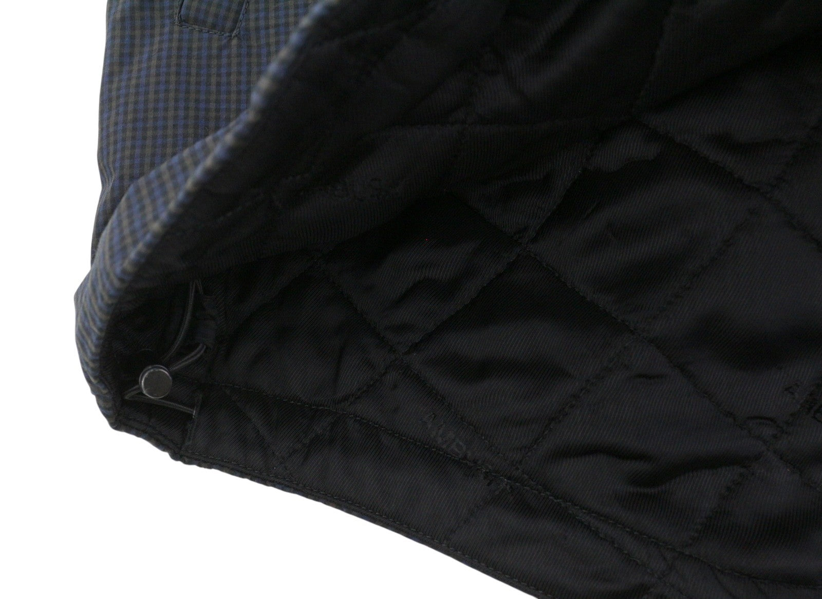 AMBUSH Cotton Padded Men Jacket M Black Plaid RRP799