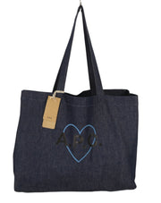 A.P.C. Shopping Saint Valentin Women Bag OS Blue Tote RRP140