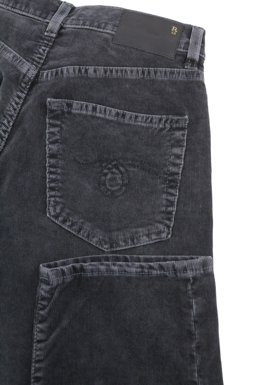R13 Romeo Women Trousers 24 Obsidian Cord FW25 RRP599