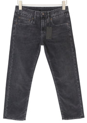R13 Boy Straight Women Trousers 26 Obsidian Cord FW25