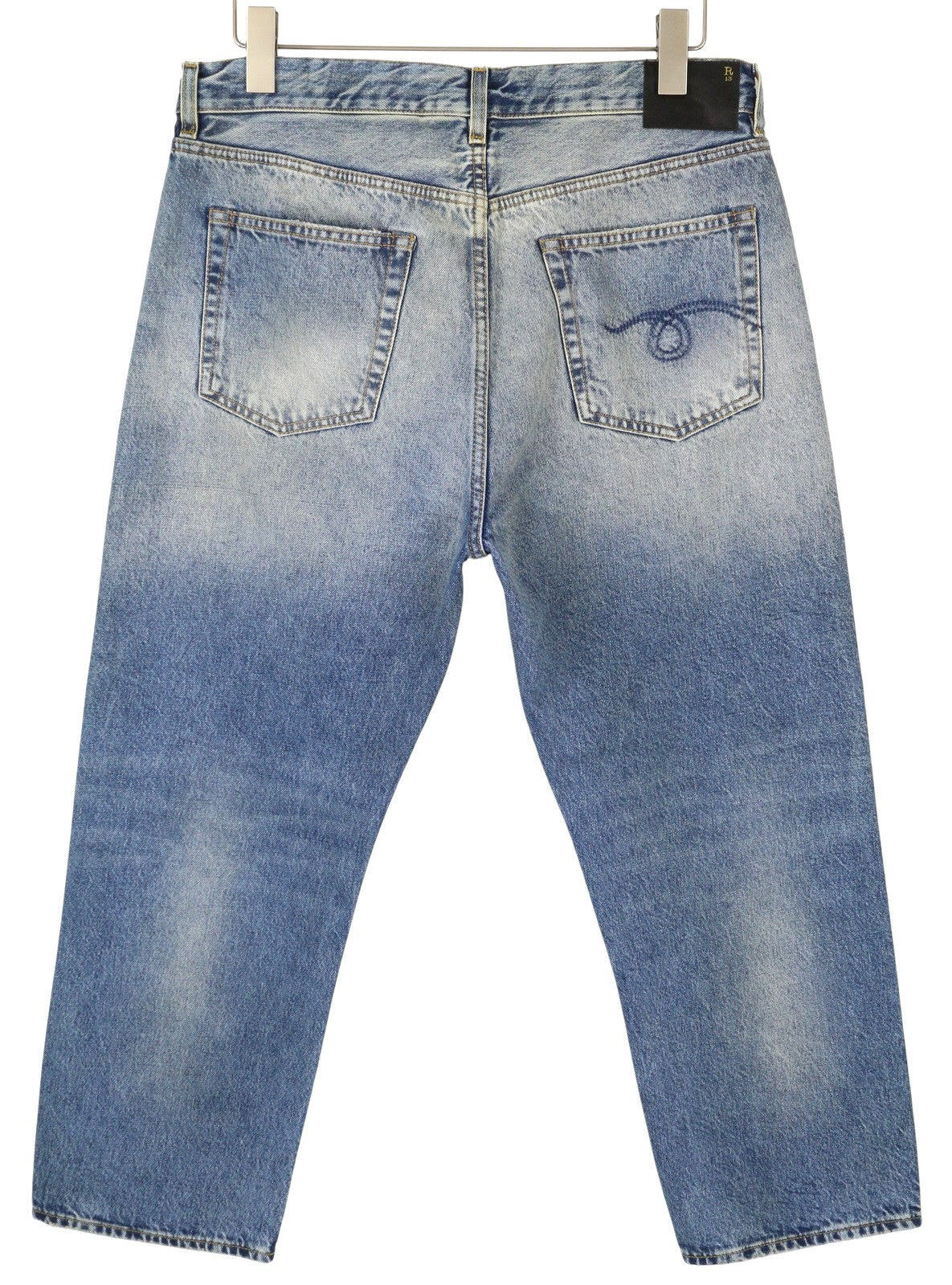 R13 Boyfriend Women Jeans 30 Jasper Whiskers FW25