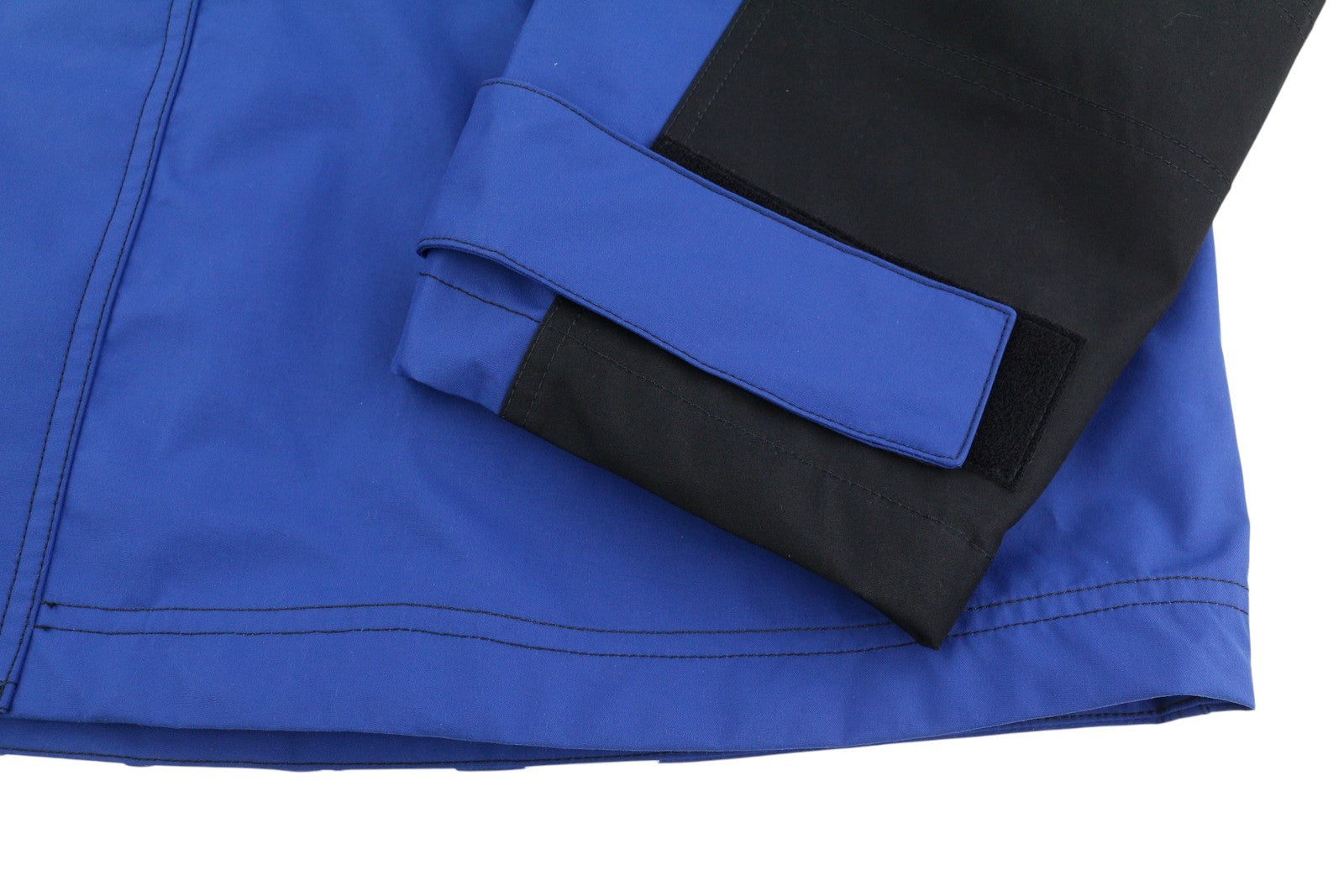 PALM ANGELS Men Jacket S Blue Hooded Overcoat Drawstring Waist Zip RRP1250