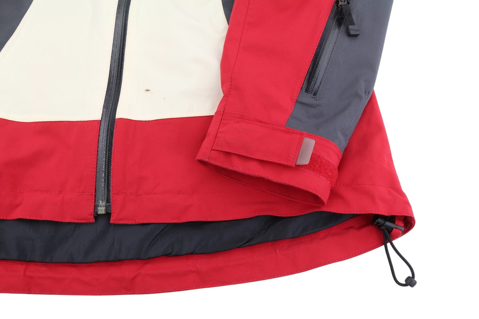 BERGANS OF NORWAY Women Jacket S Vintage Full Zip Hooded Mesh Lined Light