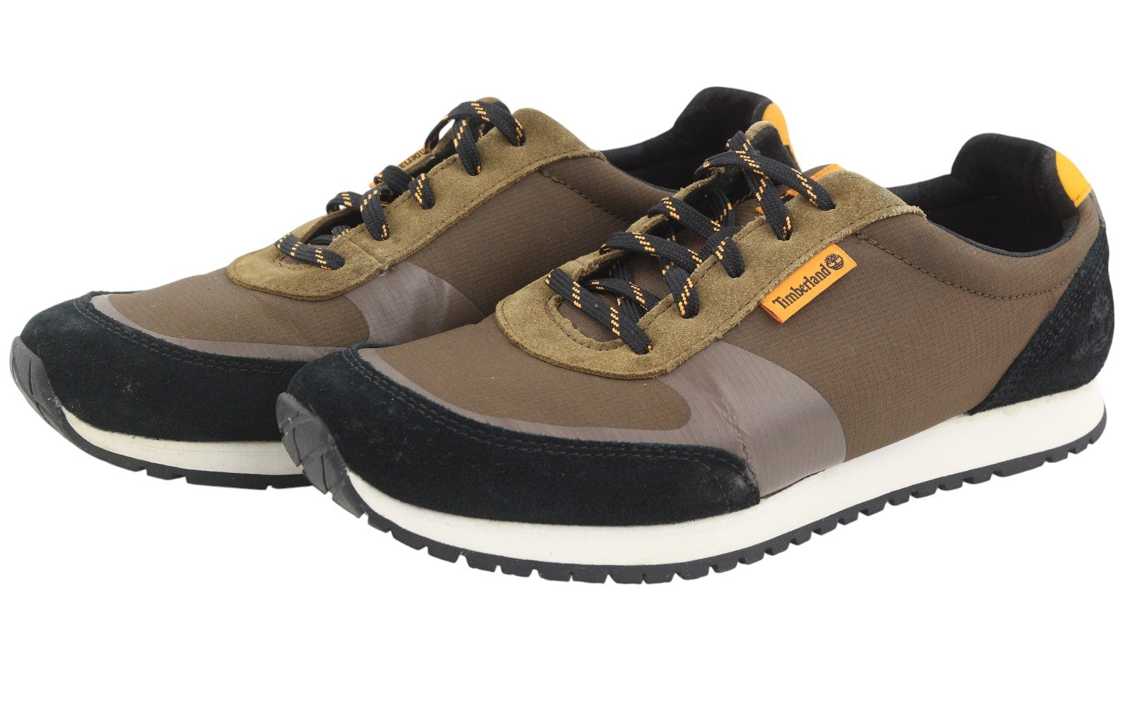 TIMBERLAND A2NMY Men Sneakers EU43 Brown Leather Low Top ReBOTL Ortholite