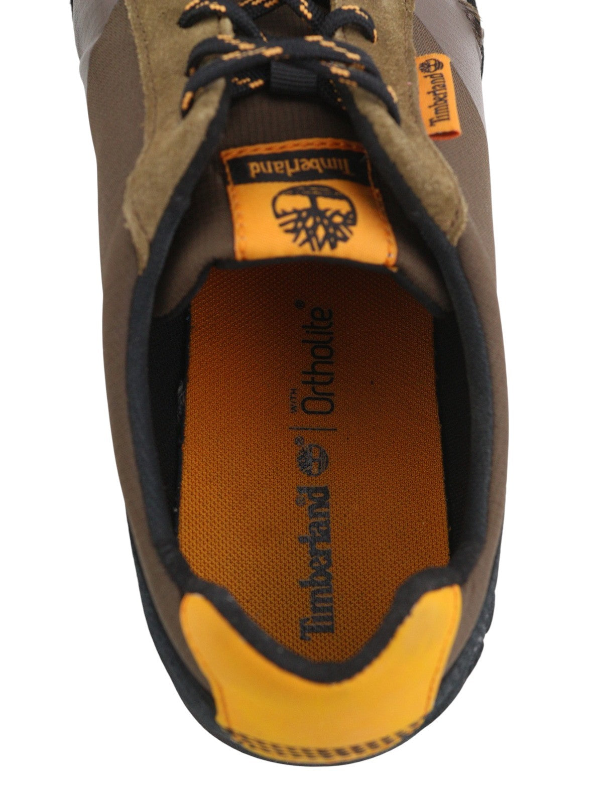 TIMBERLAND A2NMY Men Sneakers EU43 Brown Leather Low Top ReBOTL Ortholite