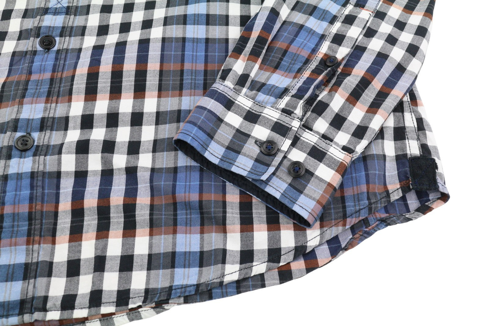 G-STAR Aero Phantom Check Men Shirt 2XL Plaid Casual Button Spread