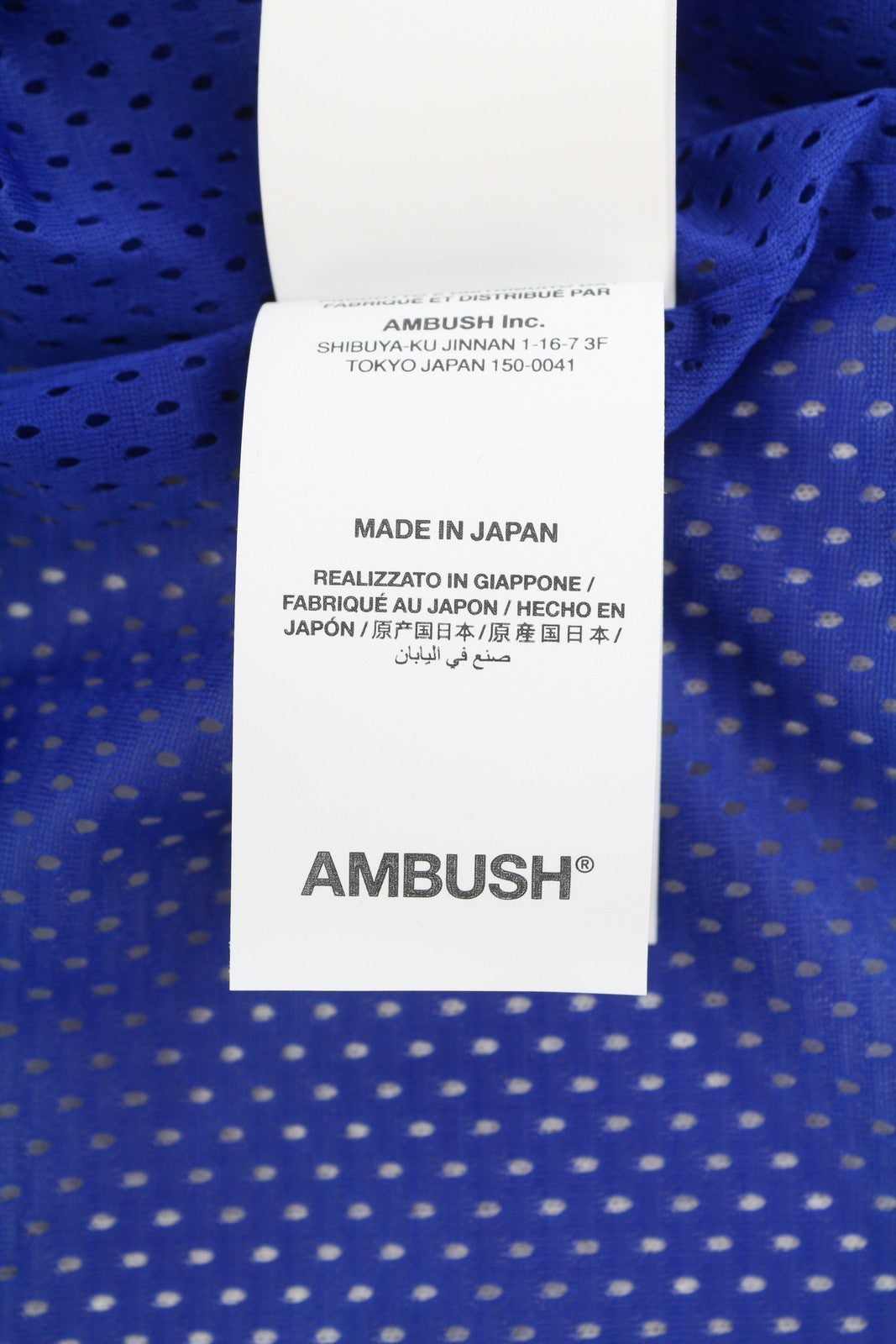 AMBUSH New Fleece Men Jacket S Ivory Faux Fur Fluffy Zip Light RRP710