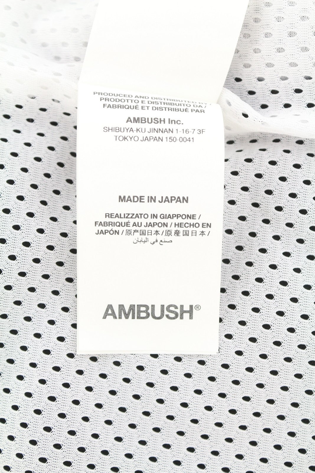 AMBUSH New Fleece Men Jacket M Black Faux Fur Fluffy Zip Light RRP710