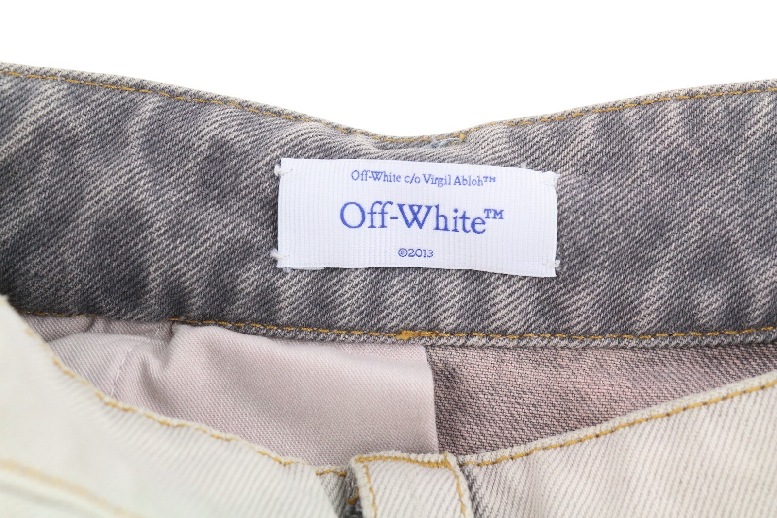 OFF-WHITE Laundry Cargo Over Women Jeans W26 Lilac Burnished Baggy RRP2088