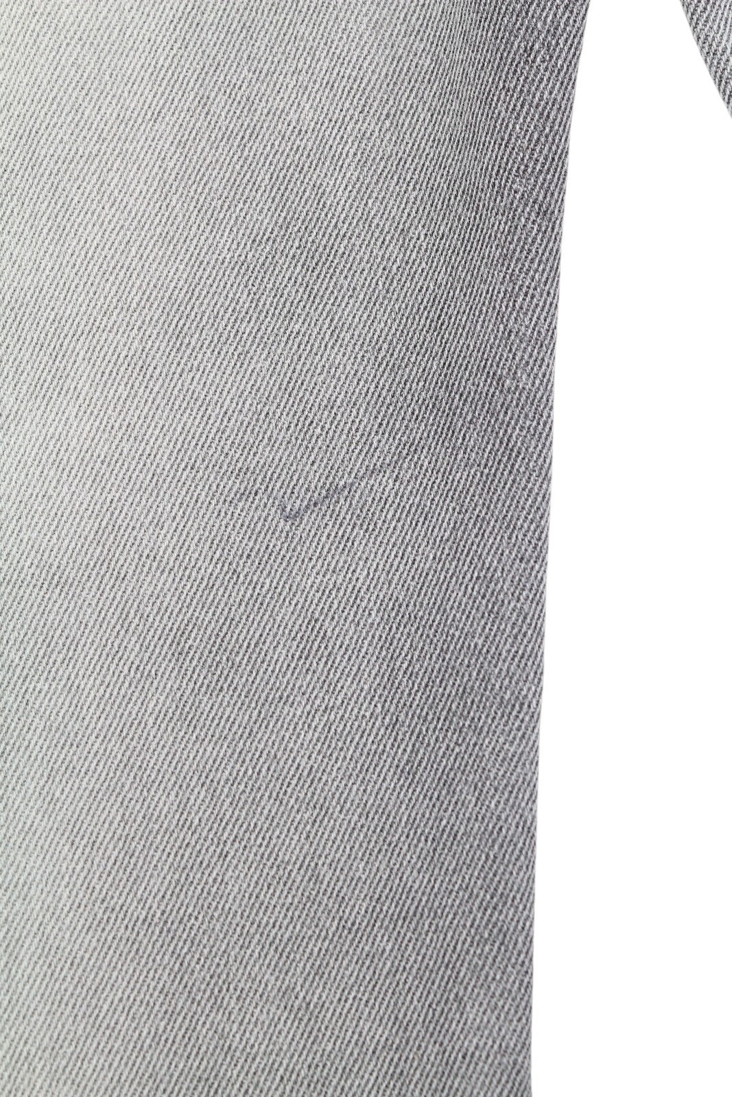 OFF-WHITE Meteor Denim Bleach Women Jeans W26 Grey Washed Cut-Out RRP765