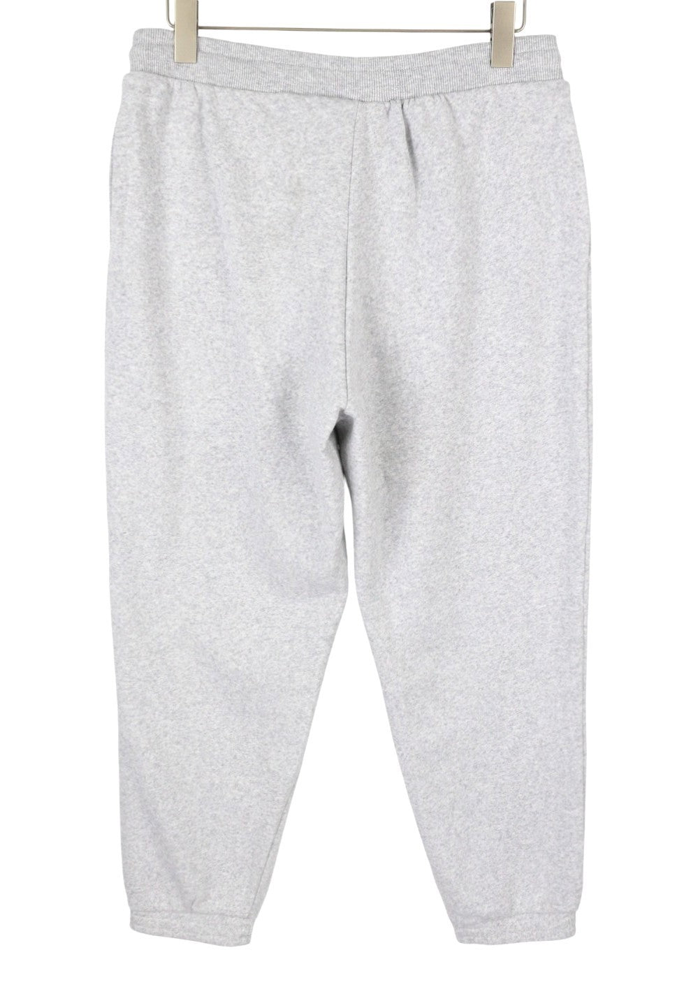 AMERICAN EAGLE OUTFITTERS Men Trousers L Grey Melange Drawstring Sweatpants