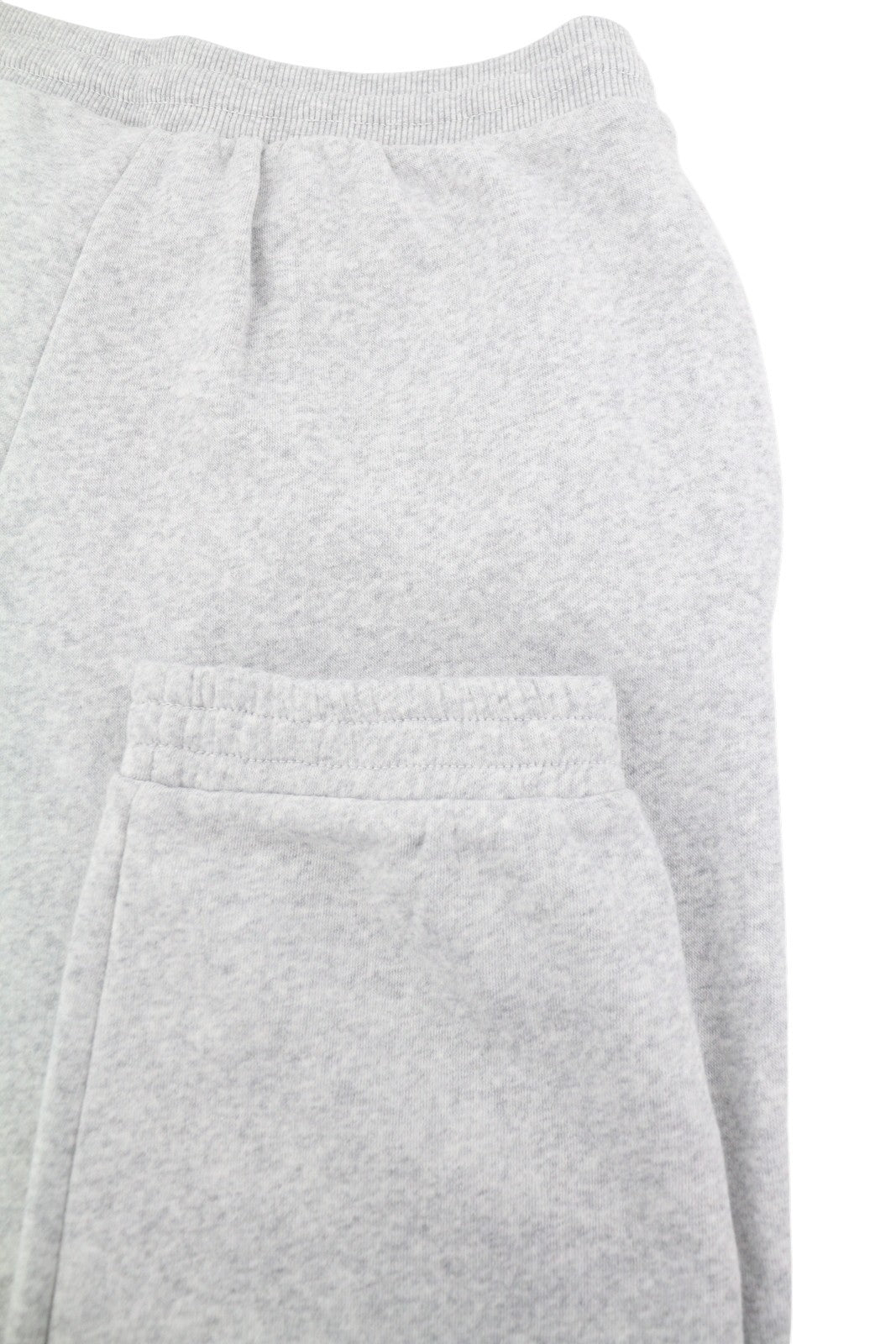 AMERICAN EAGLE OUTFITTERS Men Trousers L Grey Melange Drawstring Sweatpants