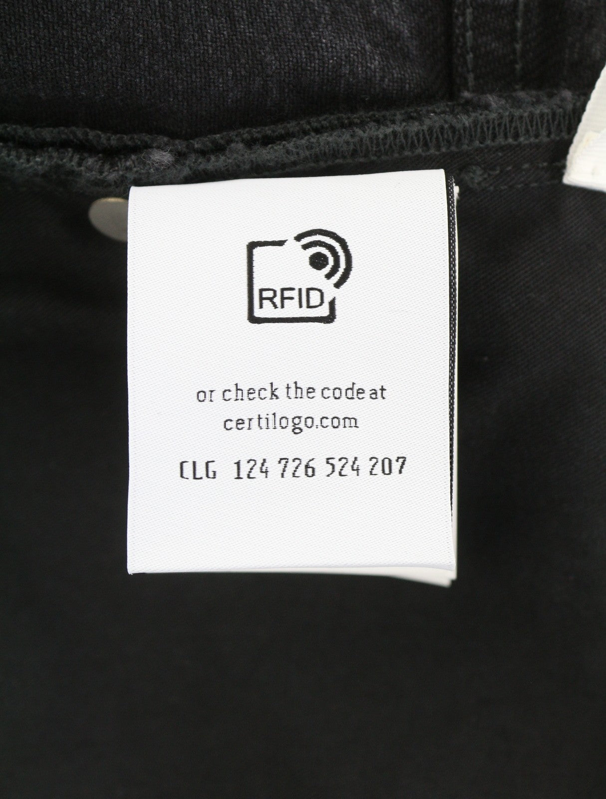 OFF-WHITE Diag Outl Relaxed Men Jeans W34 Black Regular Denim Button RRP799