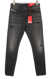 DIESEL 1995 D-Sark 09G19 Men Jeans W28/L32 Grey Faded Distress Slim RRP225