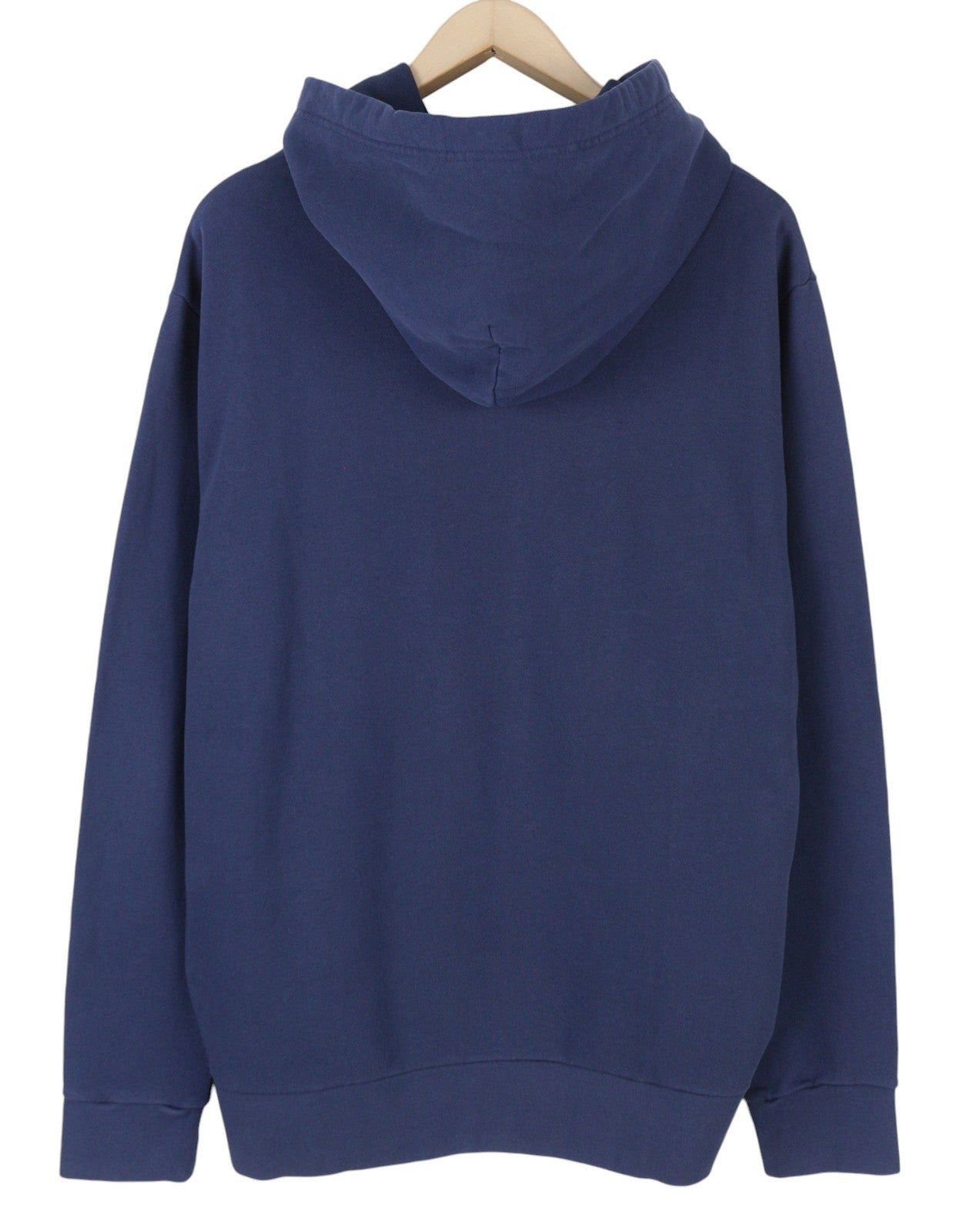 RALPH LAUREN Classics Navy Men Hoodie XL Logo Hooded Kangaroo Pull On
