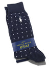 Blue Knit Socks