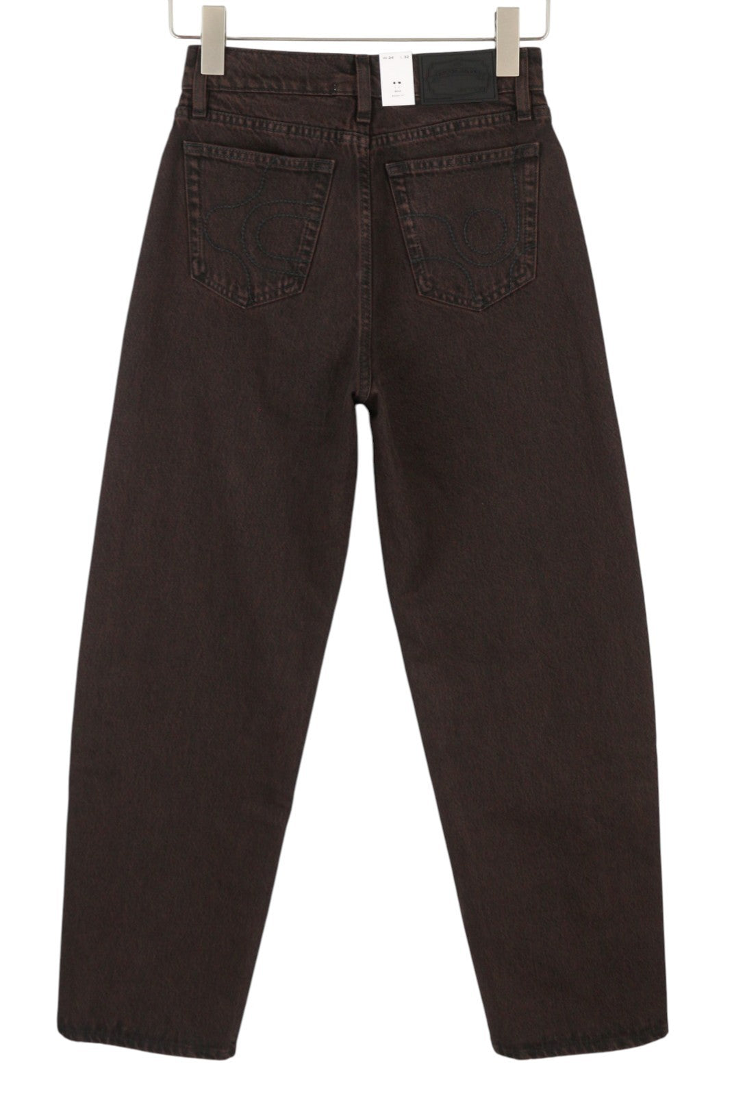 EYTYS Benz Sepia Baggy Fit Women Jeans W32/L32 Brown Faded Men Unisex RRP370