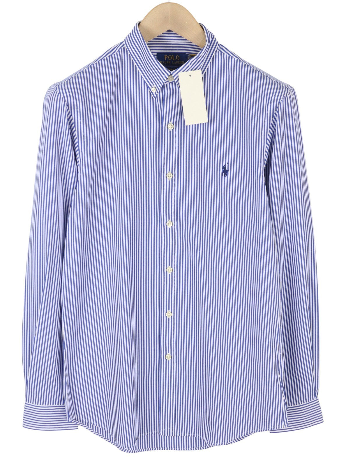 RALPH LAUREN Core Replen Men Shirt S Stretch Striped Custom Fit Button-Down
