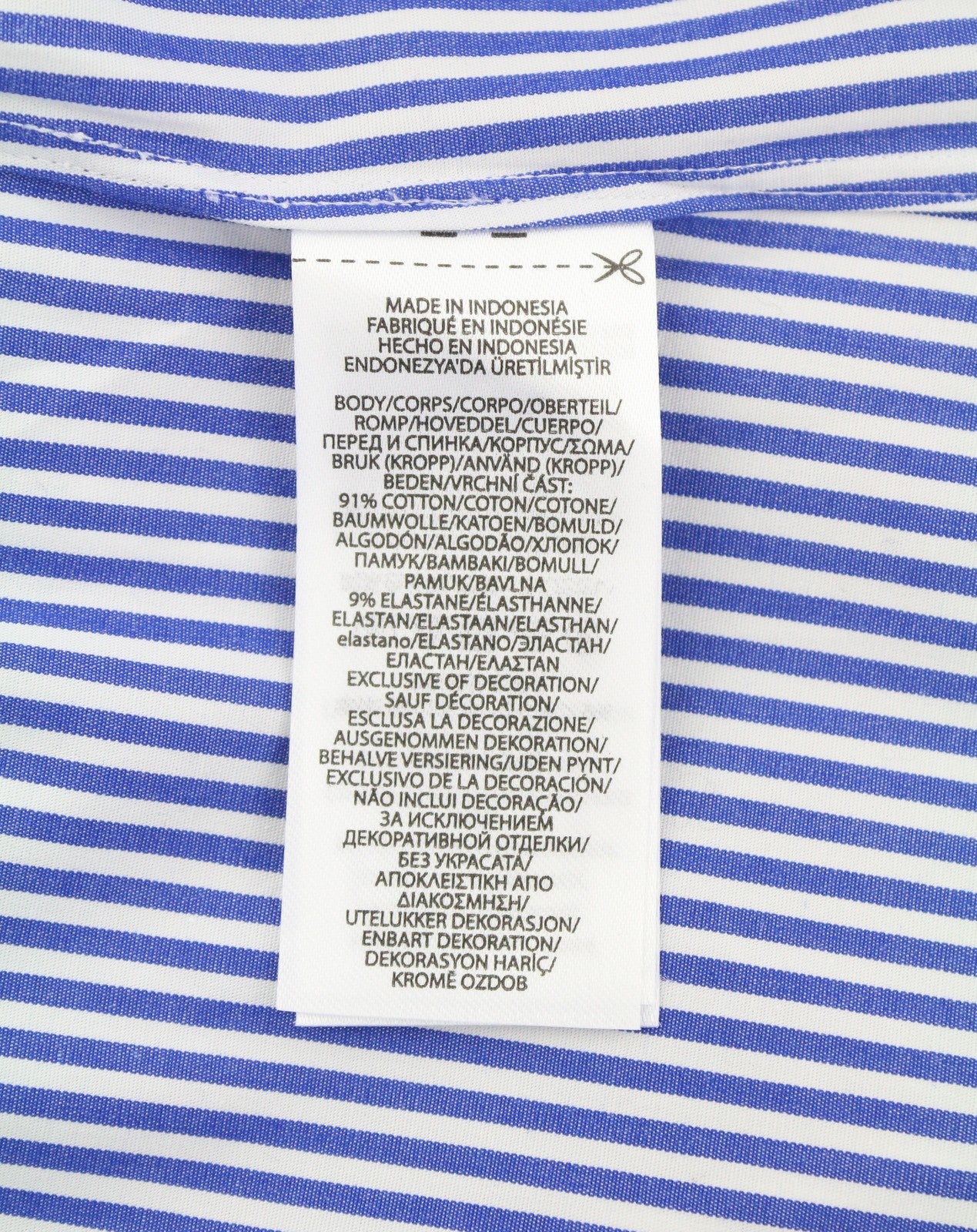RALPH LAUREN Core Replen Men Shirt S Stretch Striped Custom Fit Button-Down