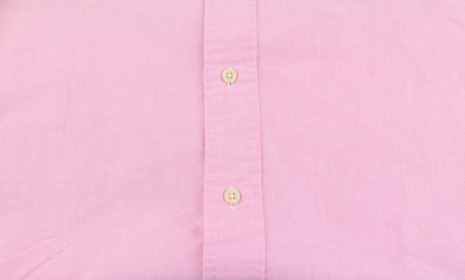 RALPH LAUREN Men Shirt L Pink Button-Down Pocket Logo Casual Wear