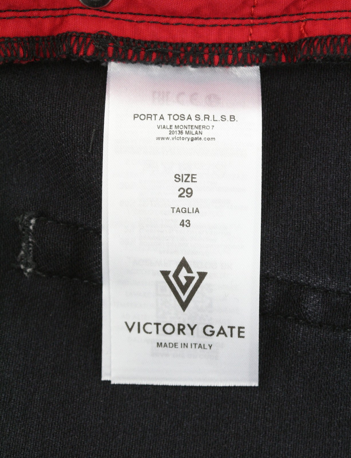 VICTORY GATE Women Jeans W29 Black Faded Flared Fit Zip Fly Denim