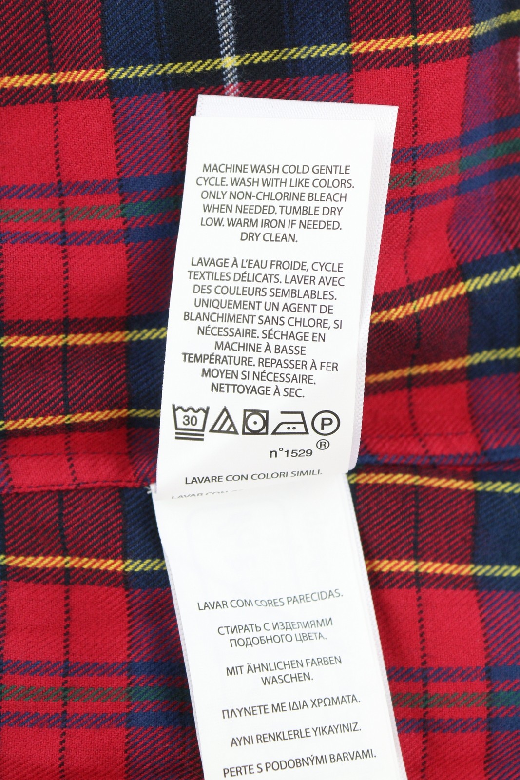 RALPH LAUREN Men Shirt 2XL Red Plaid Flannel Custom Fit Logo Button-Up RRR159