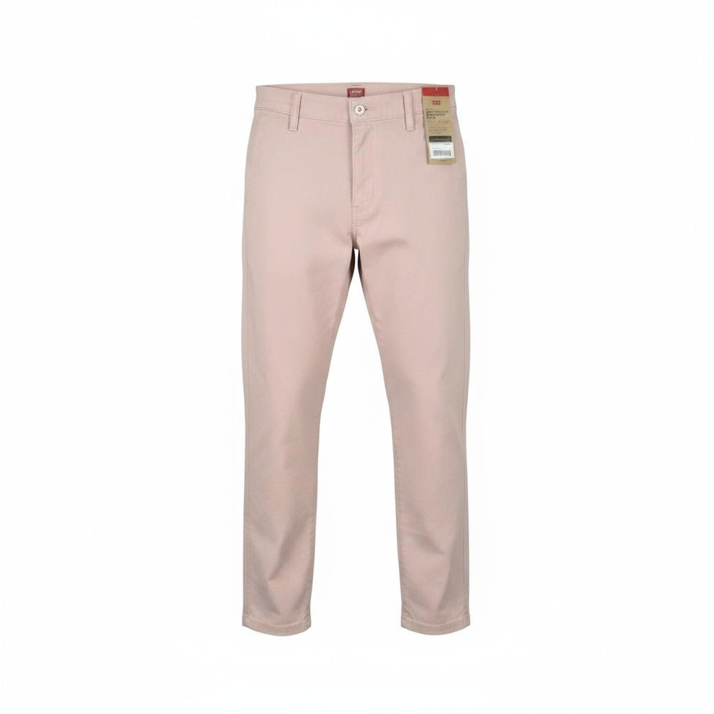 LEVI'S XX Chino Men Trousers W36/L34 Pink Taper Stretch Extensible