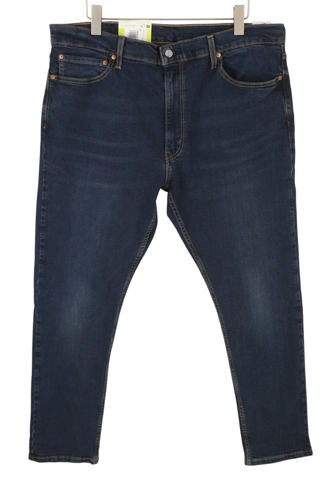 LEVI'S 512 Men Jeans W40/L32 Slim Taper Flex Stretch Washed Blue Denim