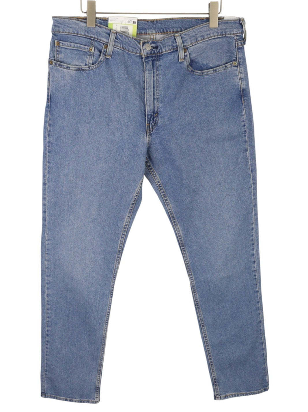 LEVI'S 511 Men Jeans W38/L34 Slim Fit Flex Stretch Zip Fly Washed Blue